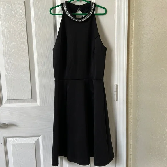 Sweet Storm | Dresses | Sweet Storm Never Worn With Tags Aline Black Dress  Size S Pearl Detailing | Poshmark